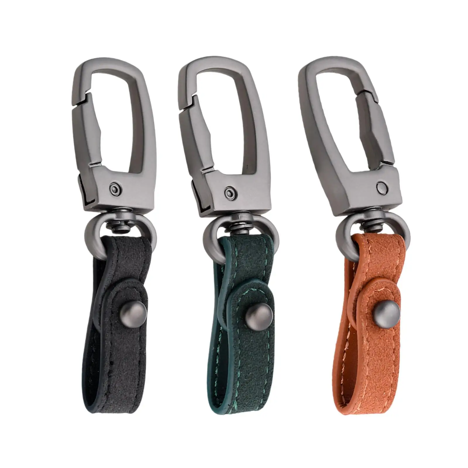 Heavy Duty Carabiner Key Ring Clip 360 Degree Rotatable Universal Key Fob Keychain for Colleagues Friends Anniversaries Gifts