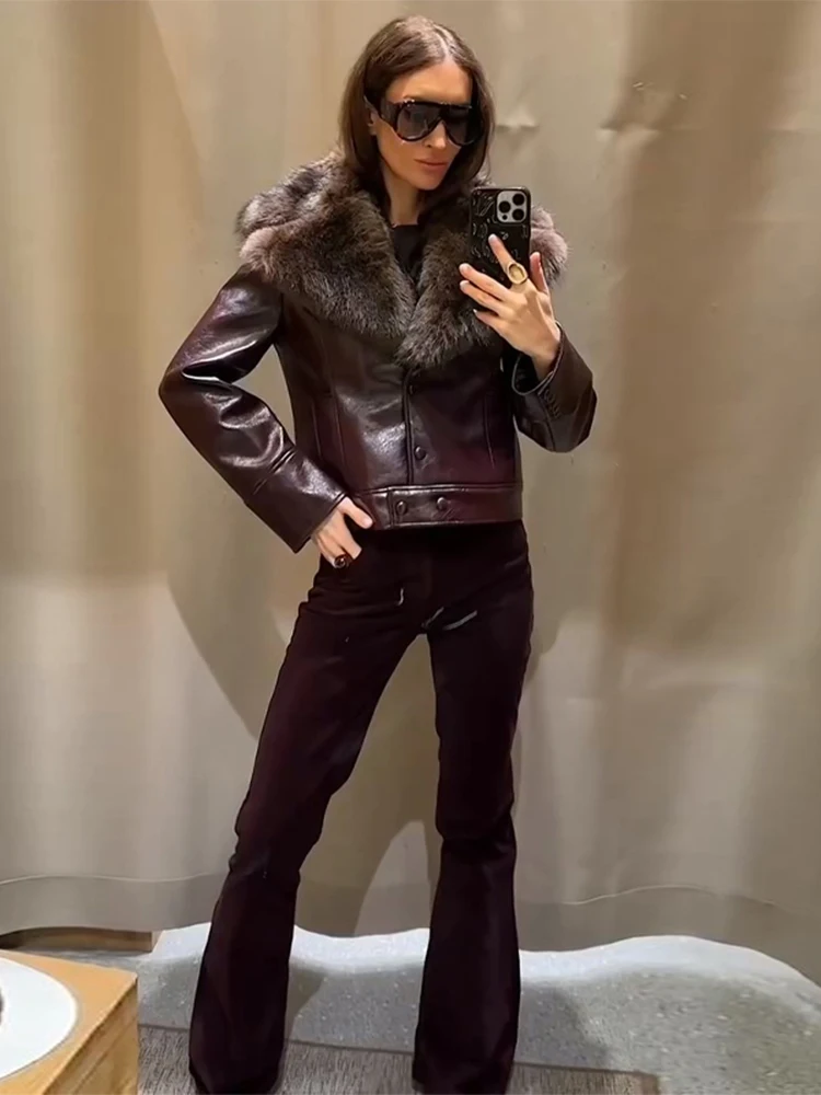 Thumbnail 3 - #36 Trending Faux Leather Jackets Right Now