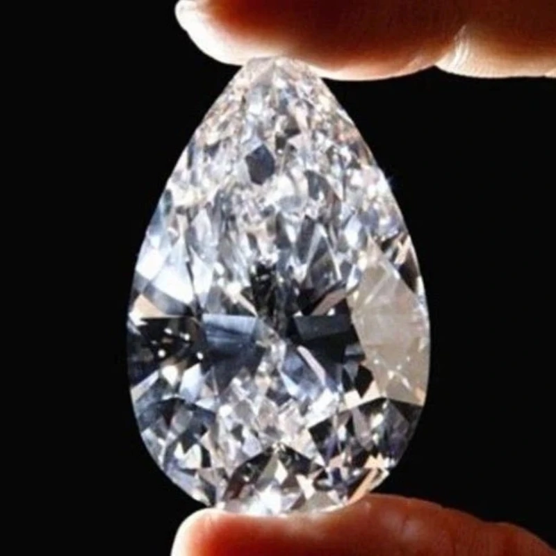 ضخمة غير ساخنة 56.58ct VVS الوردي/الياقوت/الأبيض الزركون 18X25 مللي متر البيضاوي قطع AAAA + أحجار كريمة مفكوكة مخصصة عالية شكل مجوهرات هدية إعطاء #3