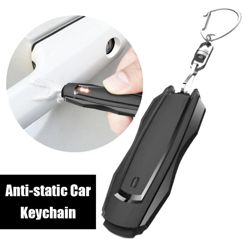 Anti Static Keychain High Efficiency Material Safe Portable Static Electricity Remover for Office Home Electronics Protection