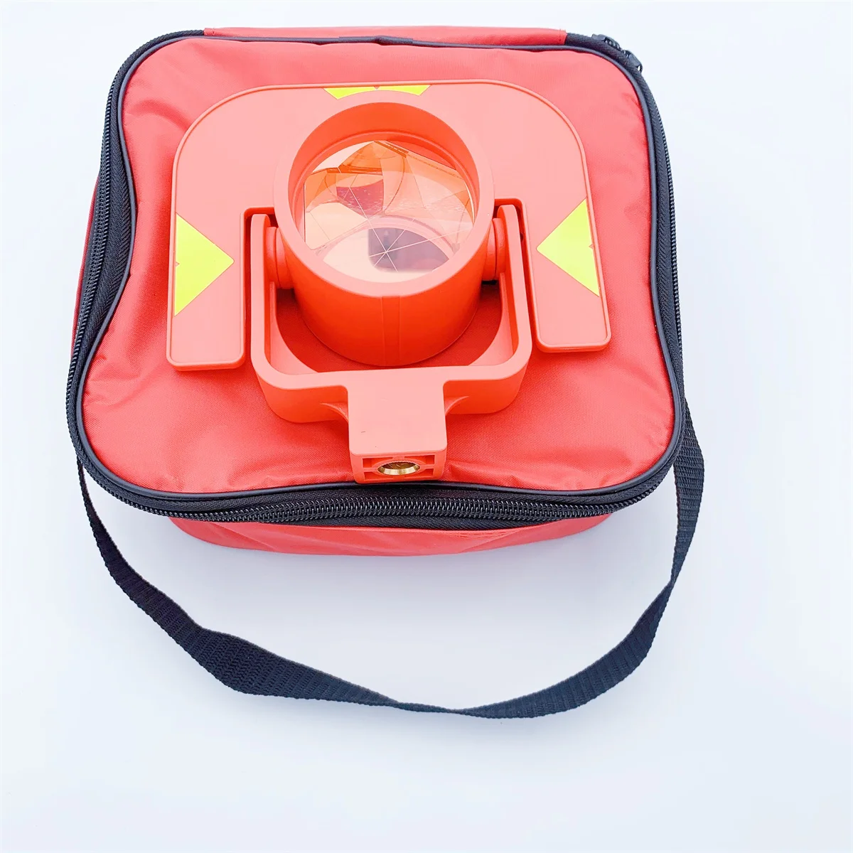 

Brang new GPR111 red color Single prism Assembly for Leica total station copper coated Single prism Including Prism BAG