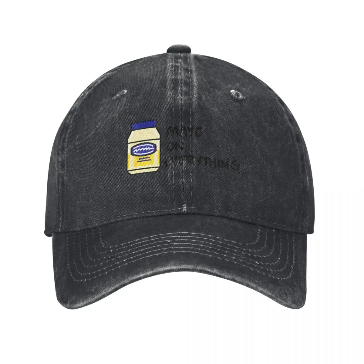 Mayo (Mayonnaise) On Everything Baseball Cap Horse Hat dad hat Women's Golf Clothing Men's