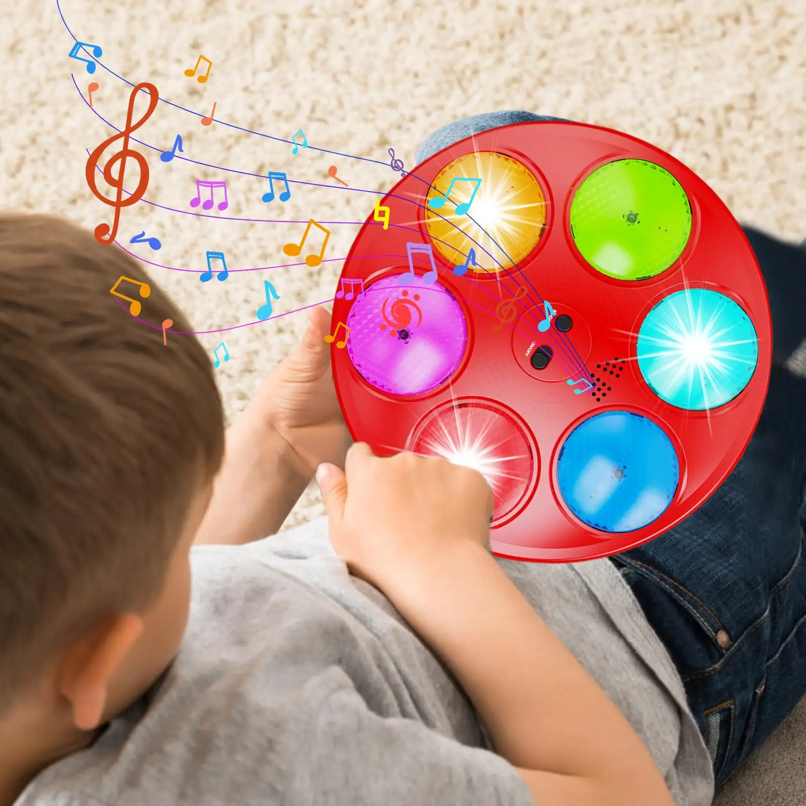 Jouets de frappe pour tout-petits, marteau, jeu de taupe, jouet de société avec lumière, éducatif pour garçons et filles, apprentissage précoce, famille d'intérieur