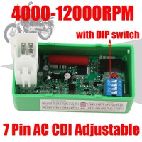 Motorcycle Parts 7 Pin AC CDI Adjustable Igniter Unit Racing For Bajaj BM150 BM 150 Boxer CT150 CT125 For Kawasaki BOXER 150