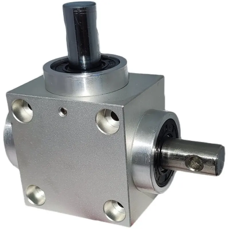 Waterproof Right Angle Steering Gear Aluminum Hard Tooth Surface Gearbox 1.5 Mold 20 Tooth Horizontal Waterproof Commutator