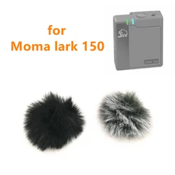 Windscreen Outdoor Windshield Muff Deadcat Cover for Moma Hollyland Lark 150 Wireless Lavalier Microphone Transmitter