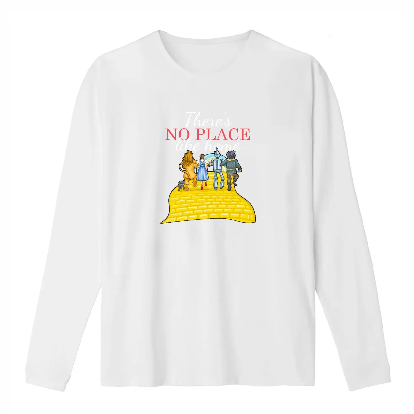 Vintage Dorothy Poster Yellow Brick Road T-Shirt Summer Casual Cotton Tee Oversized Streetwear Tops Vintage Graphic Print