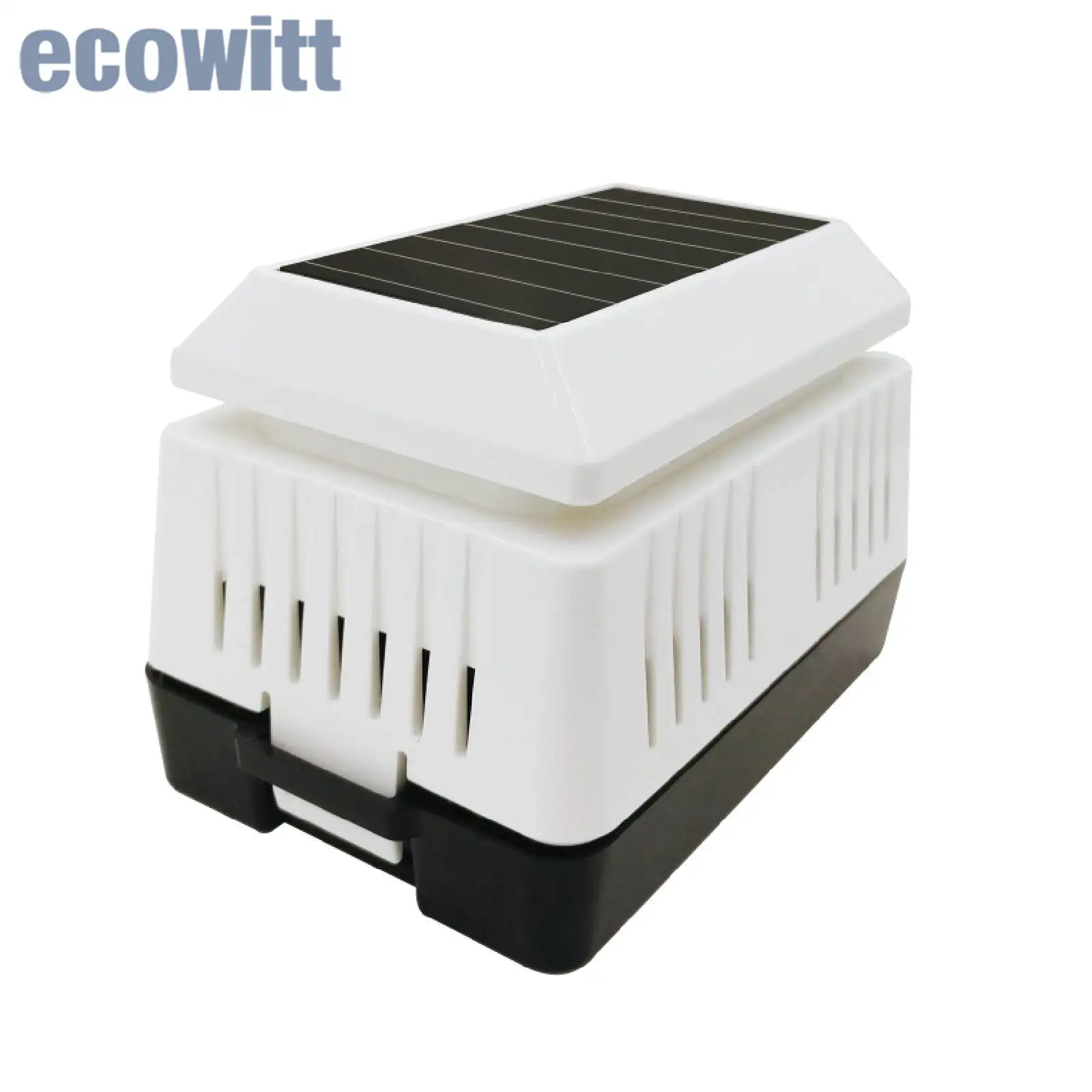 Ecowitt WH41 PM2.5 Air Quality Sensor Monitor AQI Detector Solar/Battery Powered - Accessory Only, Can't Be Used Alone