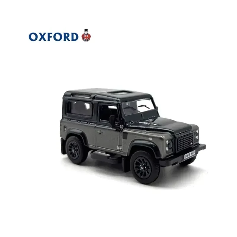for OXFORD Diecast 1:76 Guardian 90 Ash Off Road Vehicle Alloy Car Model Finished Product Simulation Toy Static Model