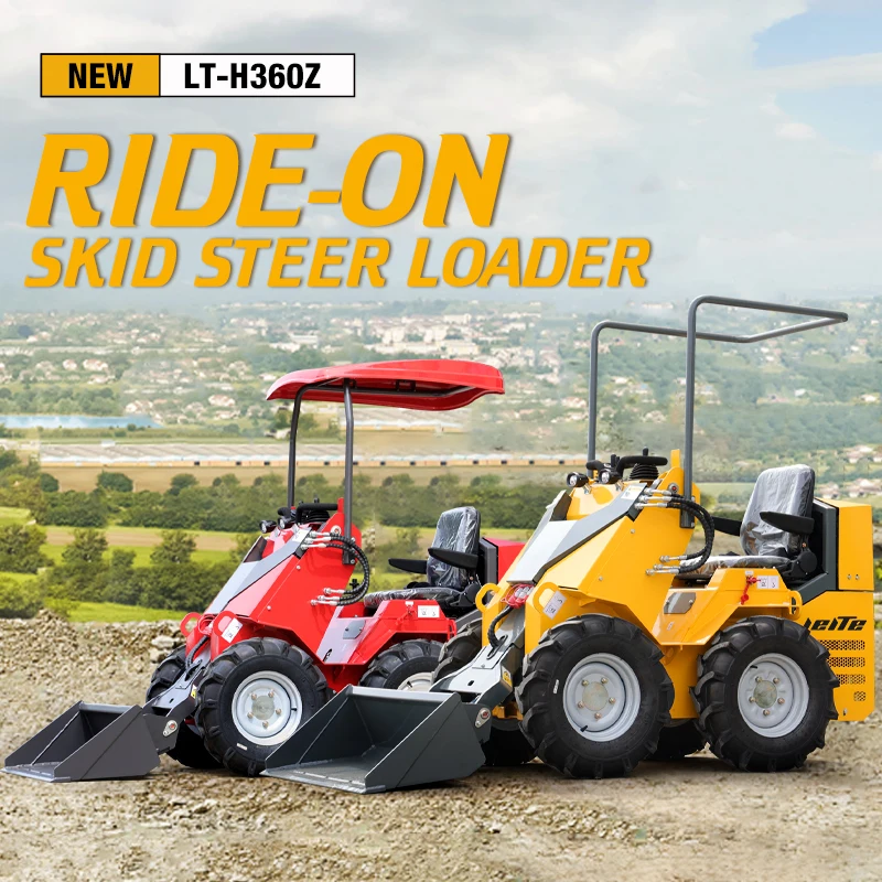 customized New Type Mini Skid Steer Loader Construction Machinery with Lightweight Earth-Moving Loaders Convenient Skid Steer