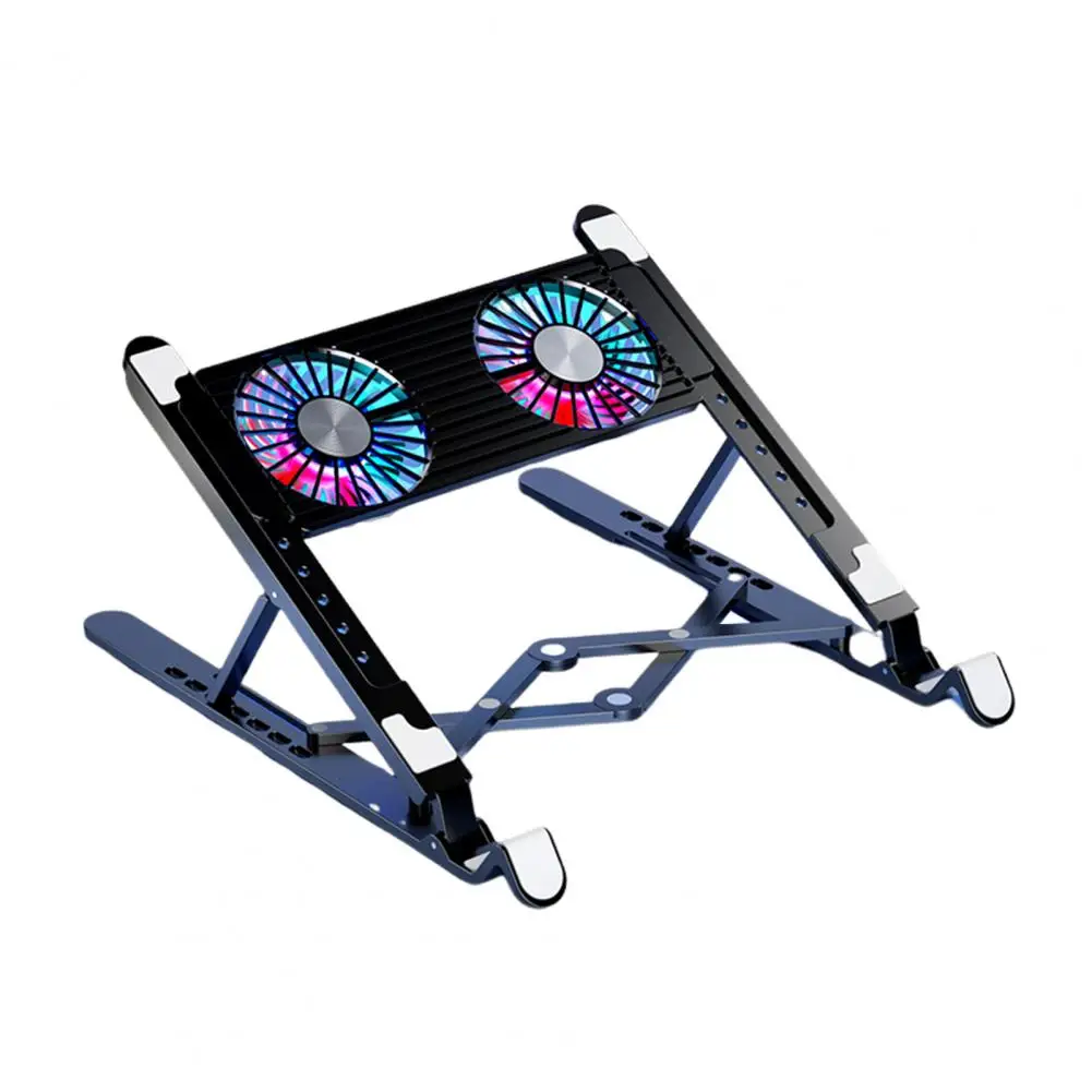 

Подставка для ноутбука Регулируемая по высоте подставка для радиатора ноутбука с треугольной структурой для сильного воздушного потока, низкий уровень шума