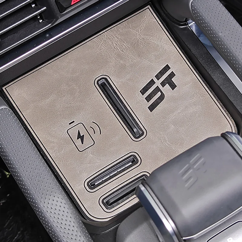 Chery Jetour Traveller T2 Leather Door Slot Pad Door Slot Cushion Auto Interior Accessories Pad Doors Automobiles Parts