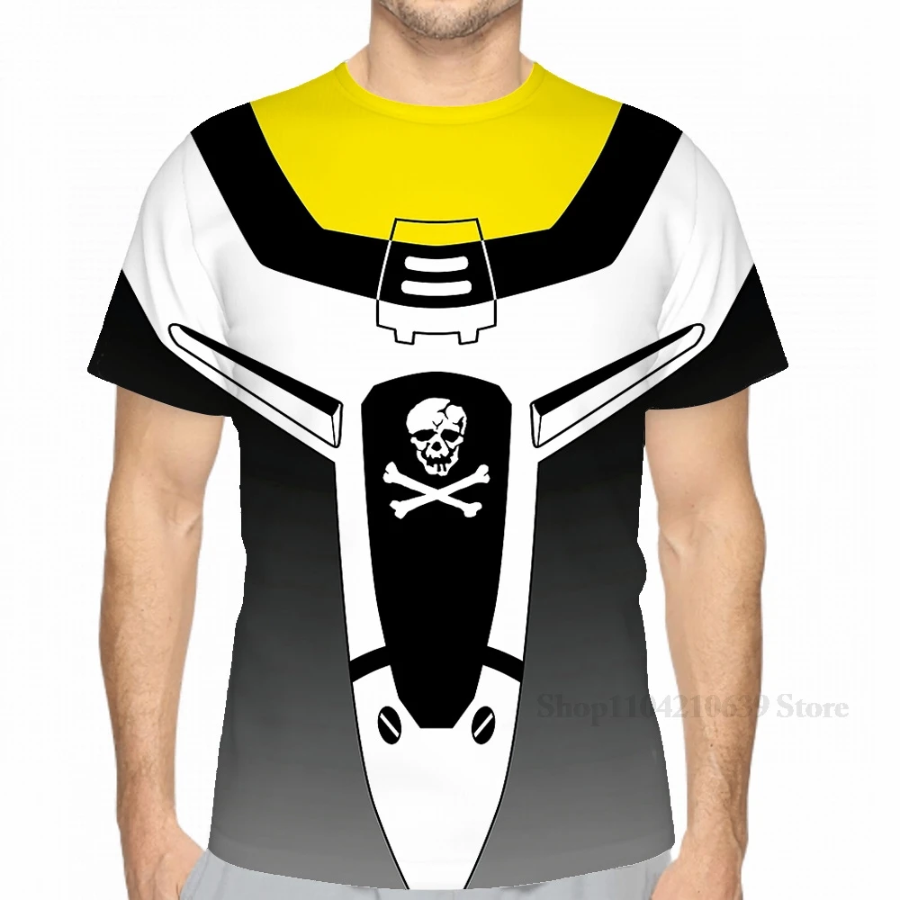 All over print Macross Skull Squadron Custom men T-Shirt women fashion girl t shirt boy tops tees Short Sleeve tshirts