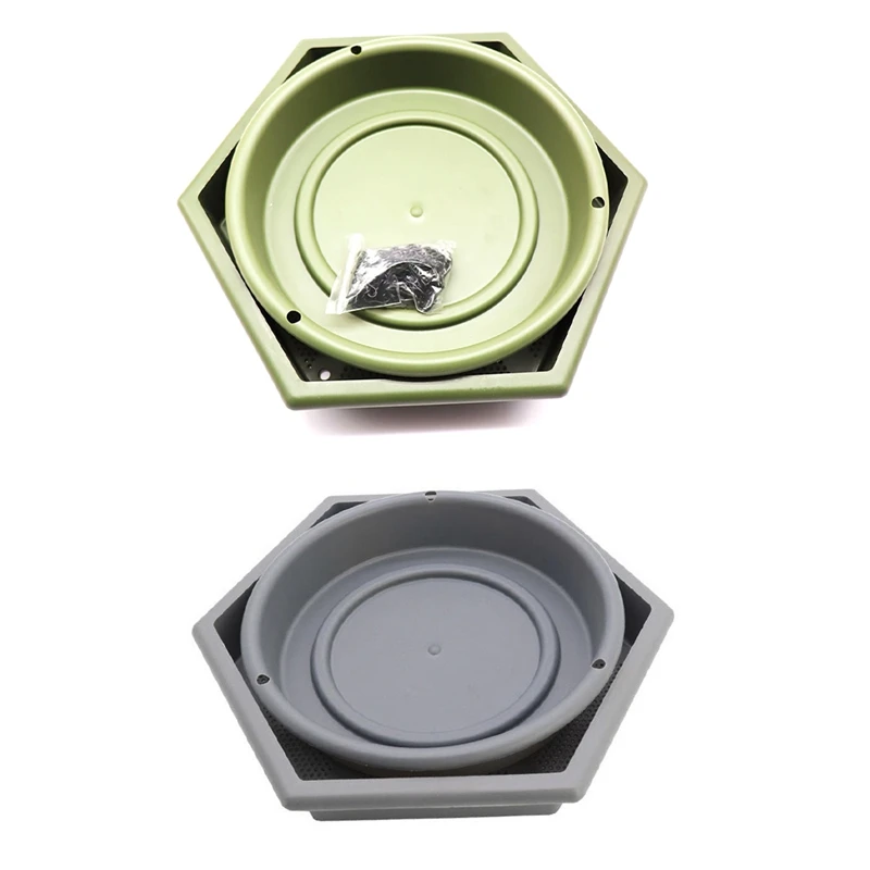 Hanging Bird Bath,Bird Bath - Bird Feeder, 2 In 1 Hanging Bird Feeder & Bird Bath For Outside, Hanging Bird Baths