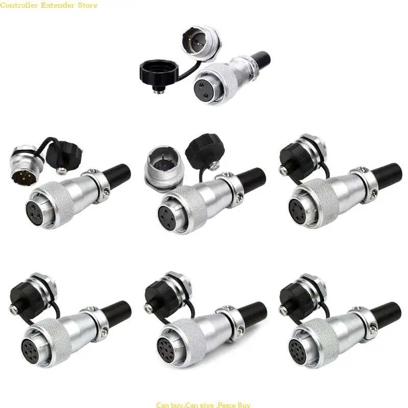 

WEIPU Waterproof WS16 Aviations Connectors Fixed Floatings Socket Male , 2 3 4 5 7 9 10