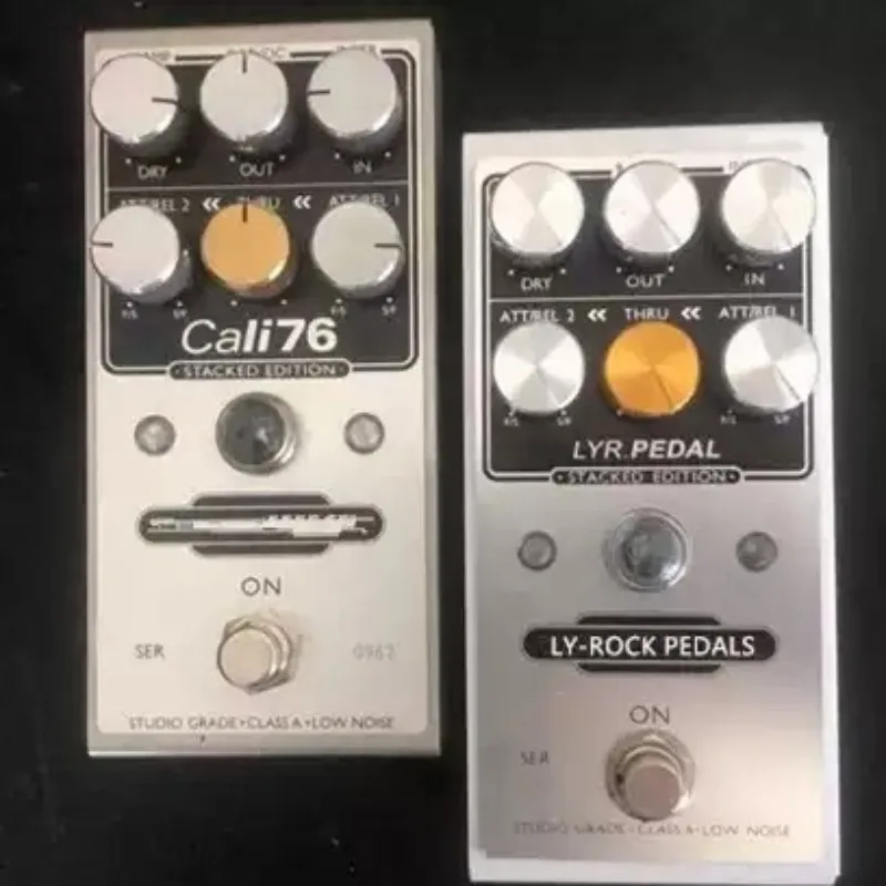 Compressor Stompbox For Rock Electric Guitar Portable Single‑block Sound Processor For Stage Performance And Home Music Creation