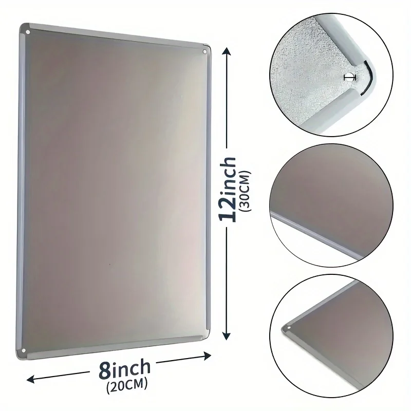 2D Flat, 4pcs Vintage Billiard Metal Iron Signs For Outdoor Wall Art Decor, Suitable For Home, Bar, For Man Cave, And Garage