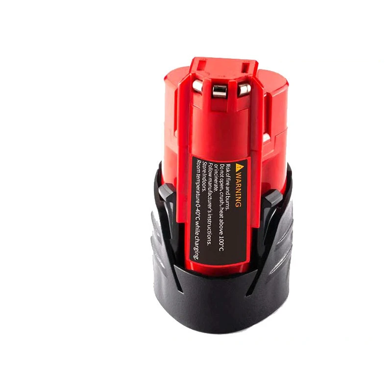 12V 1.5Ah 2.0Ah 2.5Ah Lithium Rechargeable Battery for Milwaukee M12 M12 48-11-2411 48-11-2401 48-11-2402 C12 B C12 BX