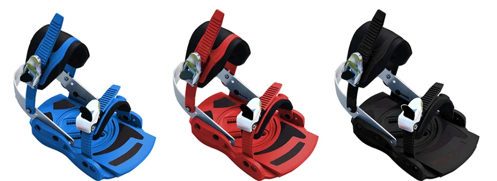 Winter Sport Men's Strap with Ratchet Rear Entry Step in Style Snowboard Binding