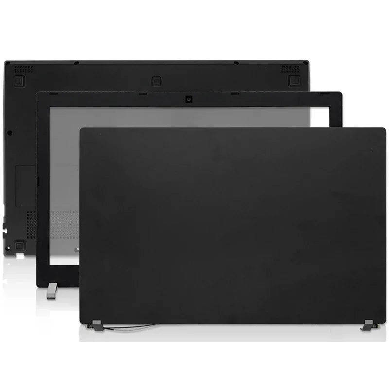 Nova capa traseira para laptop moldura para travelmate p2510 tmp2510 n16p8 lcd capa traseira moldura frontal dobradiças capa inferior