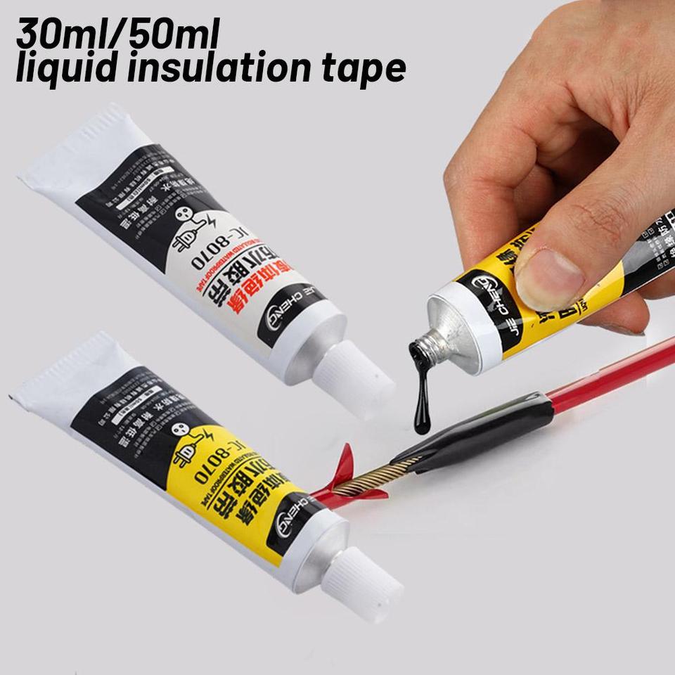 Sealant Electrical Tape Waterproof Liquid Insulating Tape High-Temperature Resistant Wire Cable Repair Glue Sealant Fix Glue