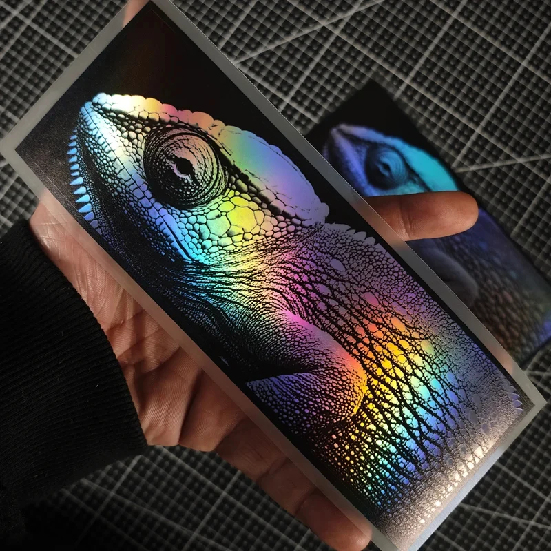 

Chameleon JDM Style Stickers, Laser Effect, Universal Vinyl Decals For Automobiles