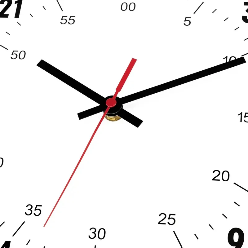 

-Inch Quartz Powered Round Analog C -Hour C Black And White Izle Wall C
