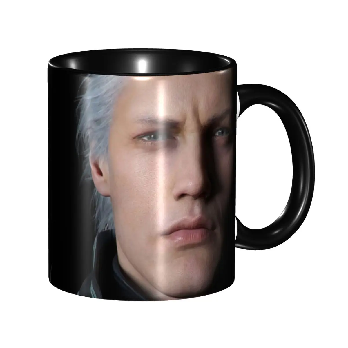

Devil May Cry 5 - Vergil Poster Mug Funny Ceramic Coffee Cups Tea Mugs Milk Cup Drinkware Gift for Friends