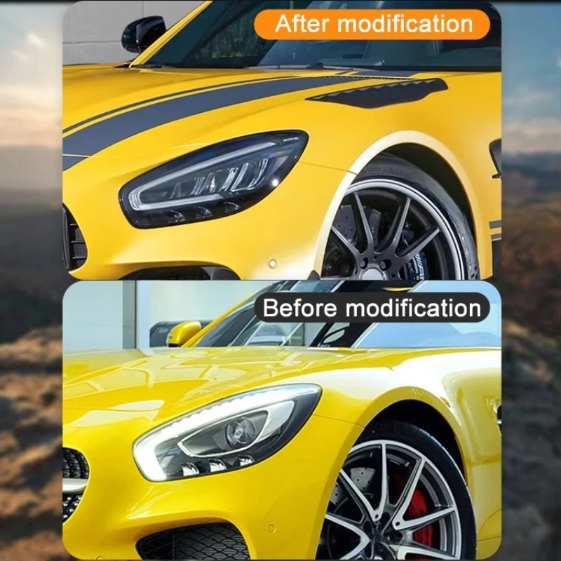 High Quality Headlights for W190 GT GTC GTS GTR Upgrade to New LED Headlight