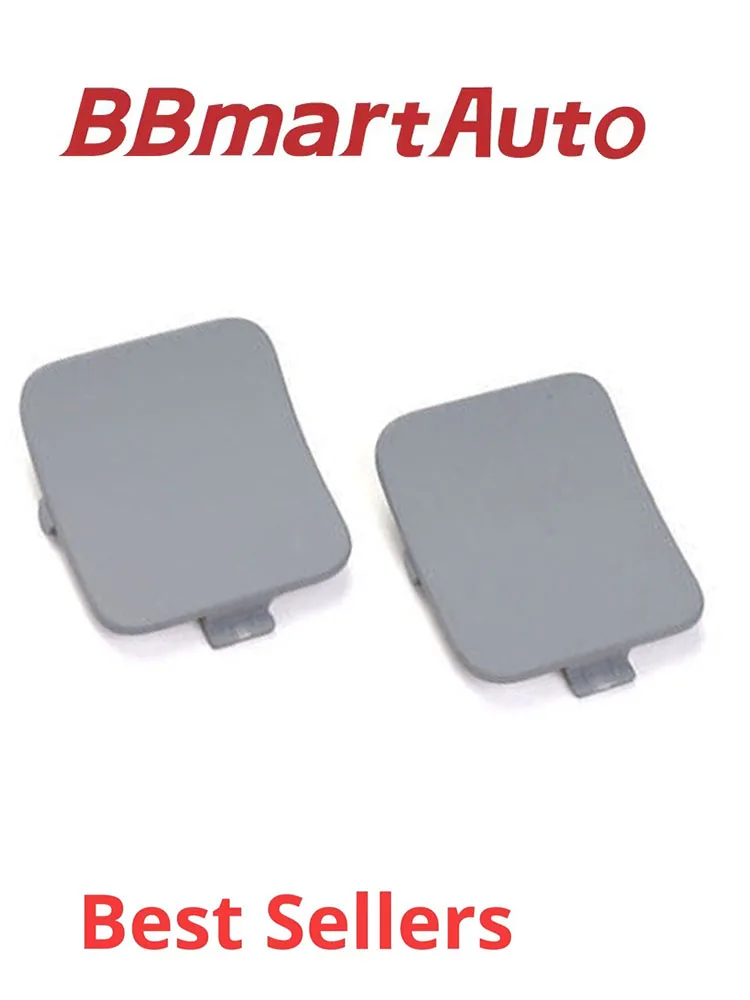 51127845543 BBmart Auto Parts 1Set Rear Left & Right Bumper Trailer Tow Hook Cover Flip Cap For BMW X1 X3 Car Accessories