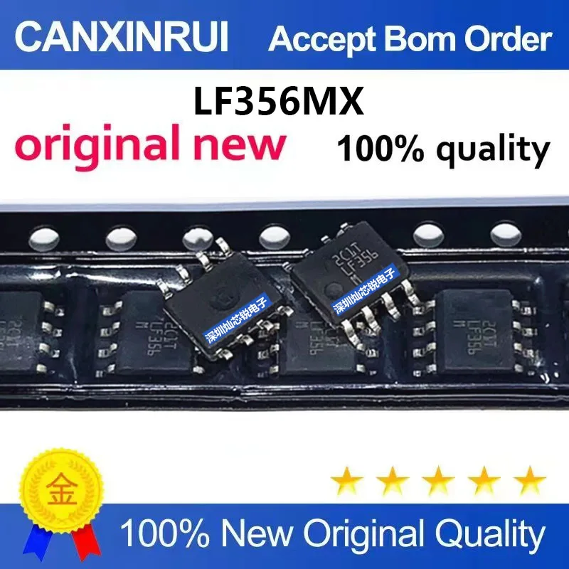 (5-100pieces)Brand New Original LF356 LF356M LF356MX SMD SOP8 Single Operational Amplifier IC