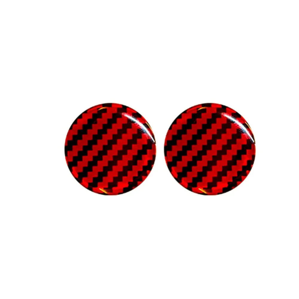 2Pcs 30mm Size Pickleball Paddle Butt Cap Cover Luminous Seamless Butt End Sticker Decal 3D Creativity Pickleball Paddle Decor