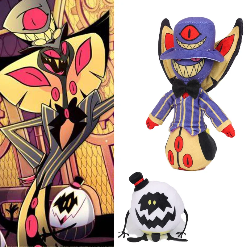 Disfraz de Anime Hazbin Sir Pentious Egg Boiz Snakes, ropa suave peluda de peluche, uniforme de Hotel, regalo de Halloween para niños