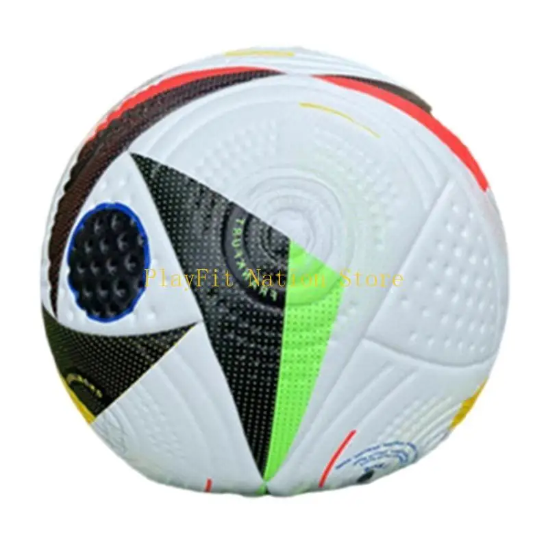 242F PU Liền mạch Chống mài mòn Bóng đá Kích thước chính thức 5 Bóng đá Huấn luyện thể thao ngoài trời Bóng đá cho trò chơi tập