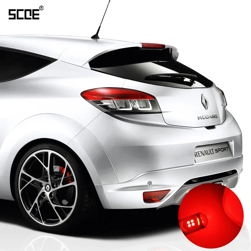 For Renault Megane 3 5-door 3 Sport Tourer SCOE 2X60SMD LED Brake /Stop /Parking Rear /Tail Bulb /Light Source Car Styling