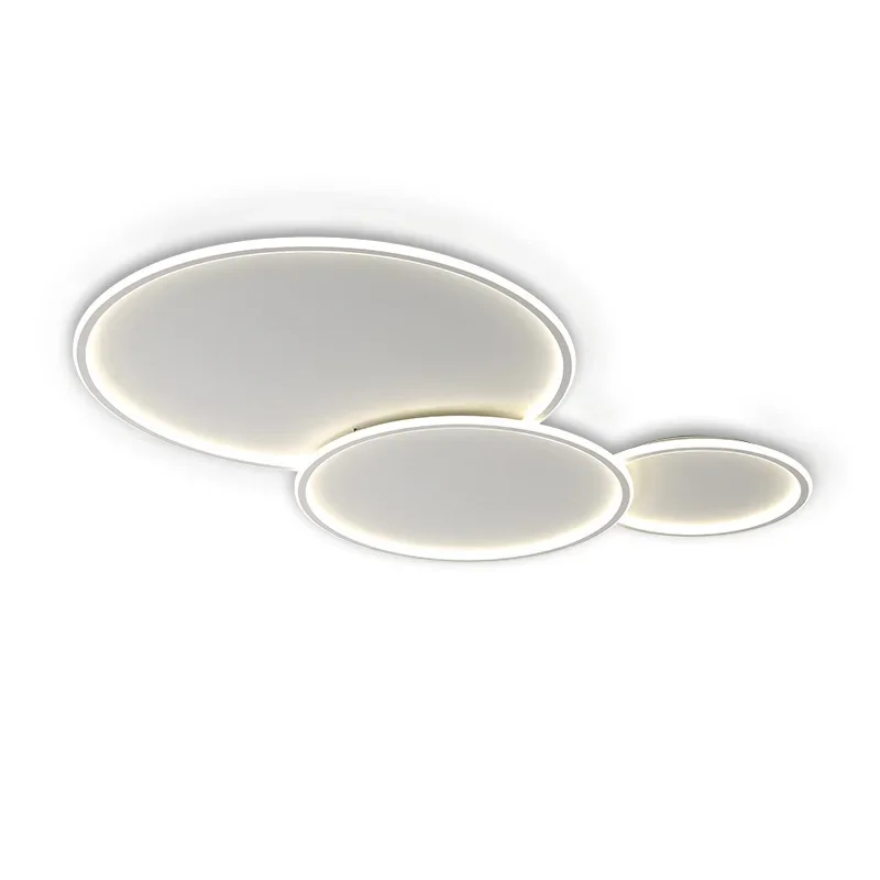 

Minimalist living room main light simple modern atmosphere cream wind ceiling light