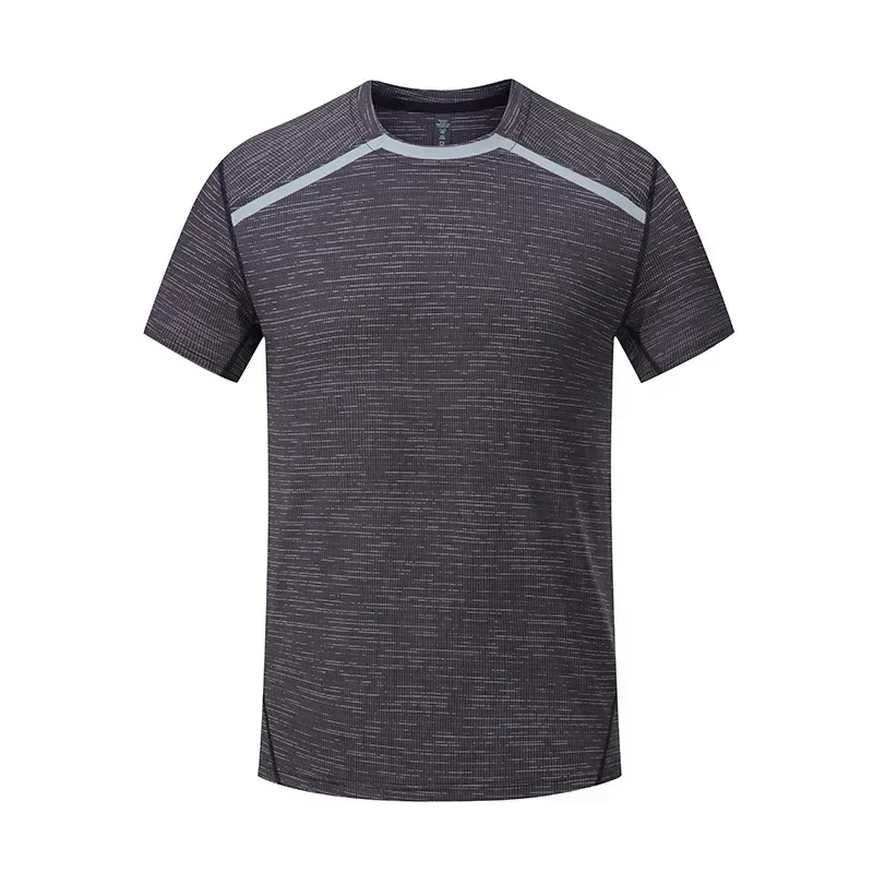 New Men Summer Short Sleeve Fitness T Shirt Running Sport Gym Compression T Shirt Workout Casual High Quality Tops Clothing