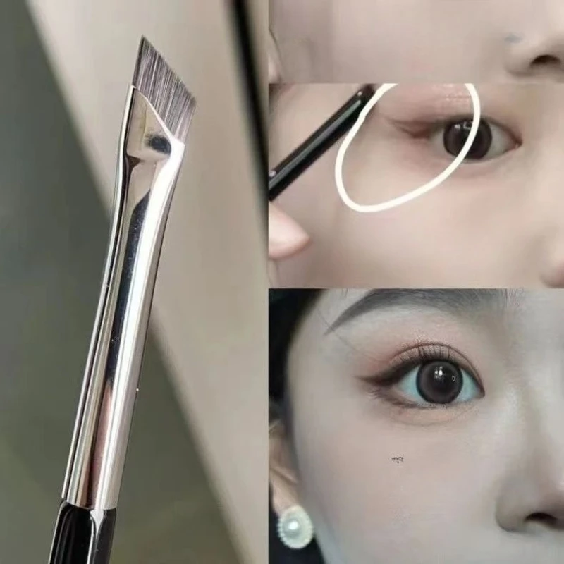 Upgrade Blade Eyeliner-Pinsel, hochwertiger, ultradünner, flacher Augenbrauenpinsel mit feinem Winkel, Liner Brow Place Makeup, präziser Detailpinsel