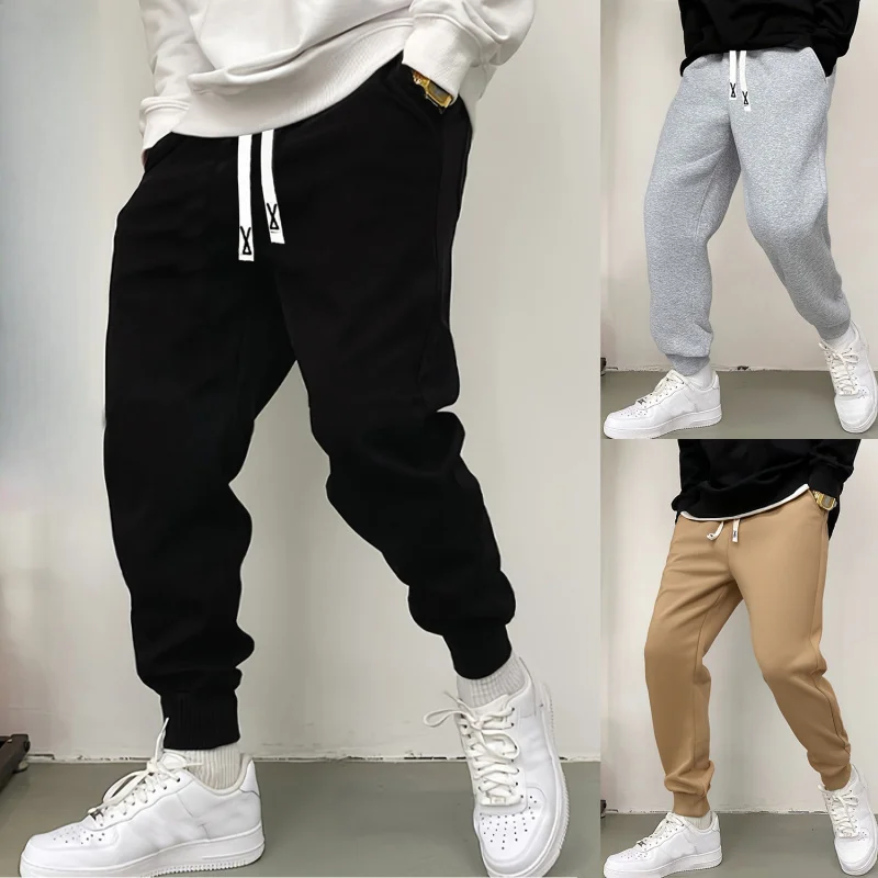 

Joggers Negro Pants Clothing Man Sweatpants Pant Sets Sports Clothes Y2k Men Sport Baggy Trousers Essential Men's