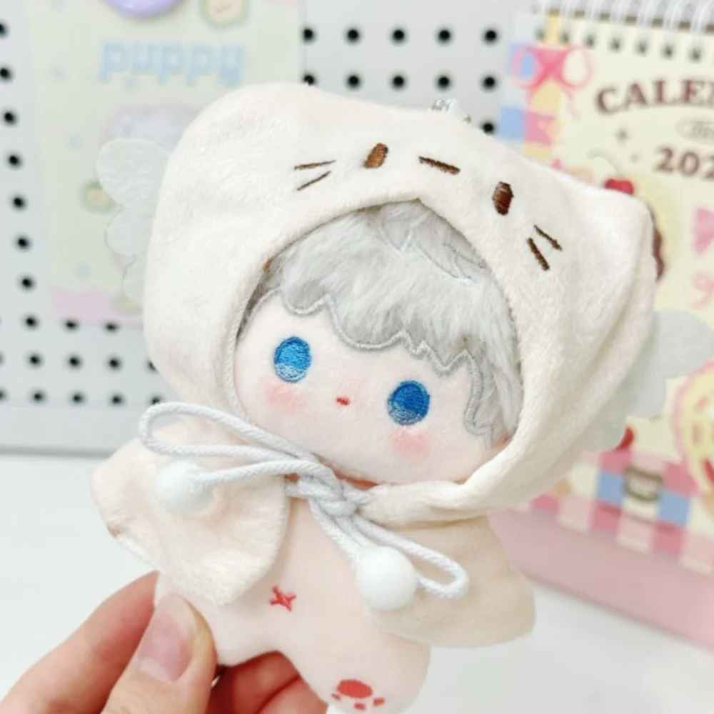 

Kitten Cloak 10cm Cotton Doll Clothes Scarf Cartoon Doll Clothes Outfit Cute Suit Doll Dress Up Set Doll Accessories