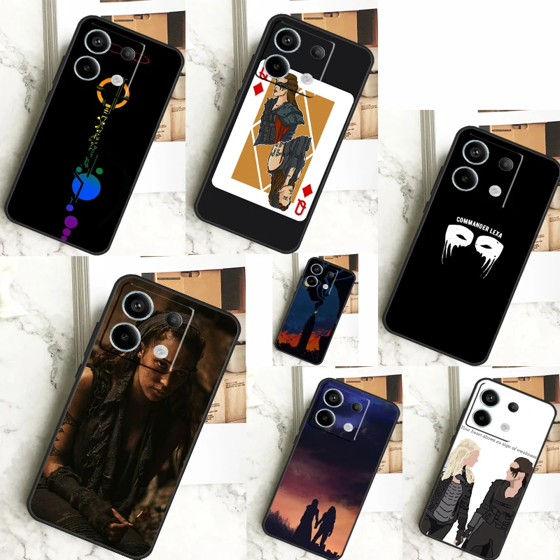 Commander Lexa The 100 Case For Xiaomi Redmi Note 13 12 10 9 8 11 Pro 12S 11S 10S 9S Remdi 13C 9C 10C 12C Cover