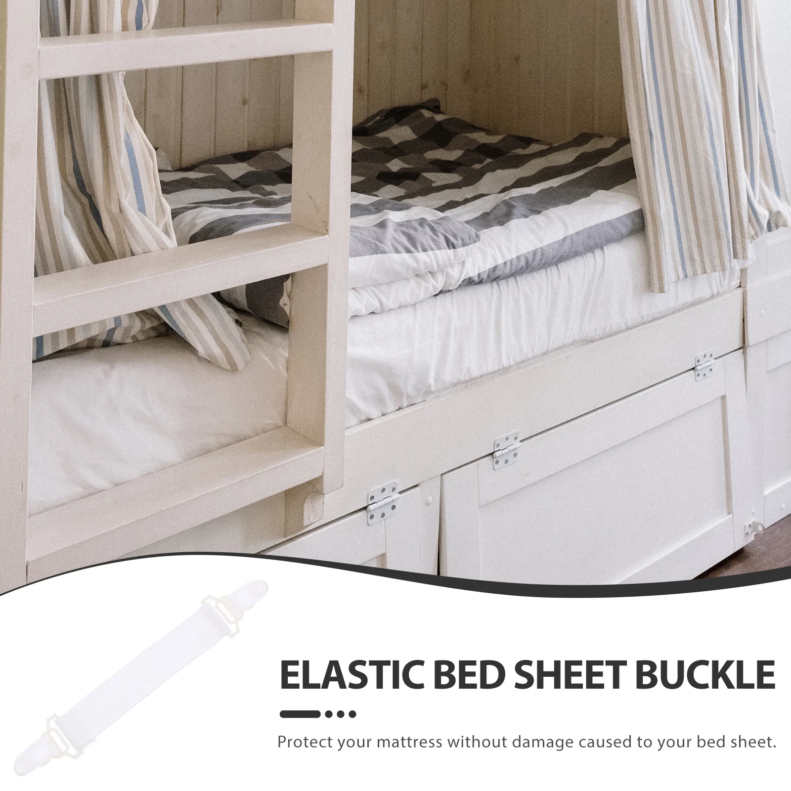 8 Uds. Sujetadores de sábanas, correas antideslizantes para fundas de colchones y manteles, pinzas para sábanas fáciles de usar, correas para colchón