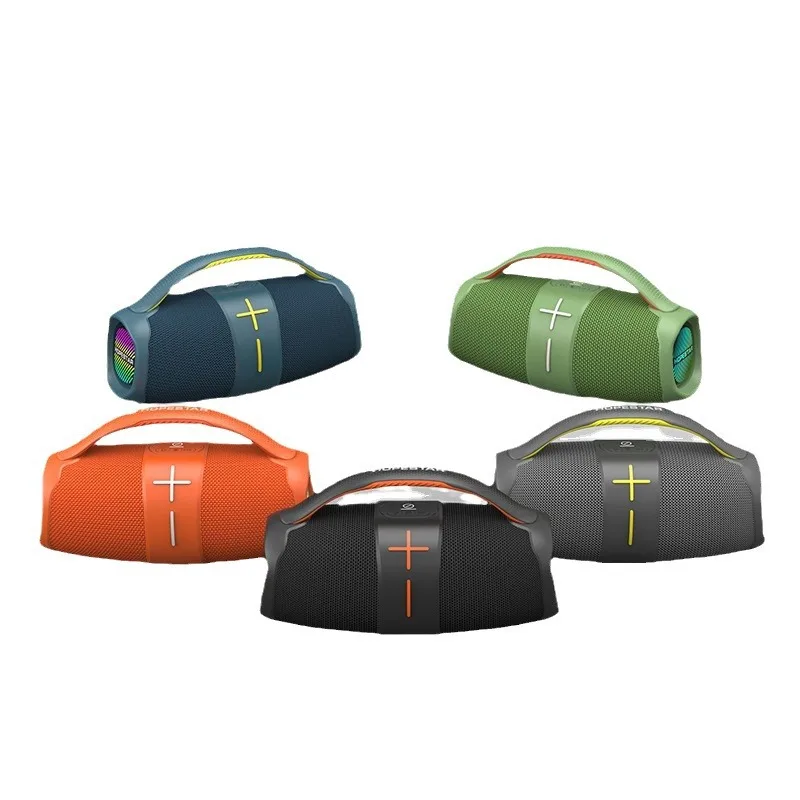 

Портативная Bluetooth-колонка Hopestar H60, 20 Вт, беспроводной стереозвук, TWS-сопряжение, RGB-подсветка, водонепроницаемая, для использования на улице