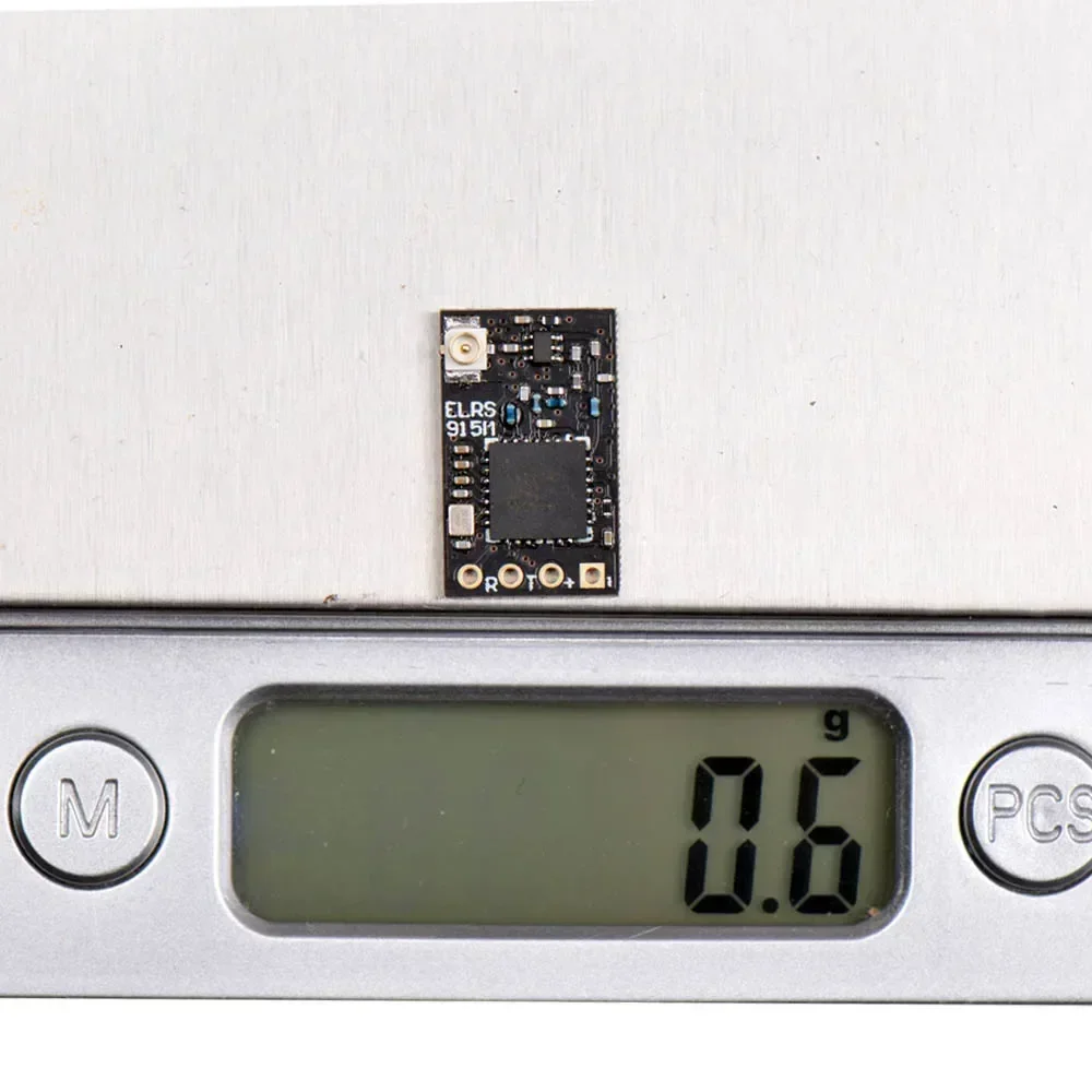 JHEMCU ELRS 915MHZ Radio Nano Ricevitore a lungo raggio Open Source e alta velocità di aggiornamento Subminiatura RX per FPV Freestyle Drone