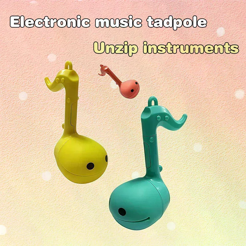 Otamatone Mini Electronic Music Creative Sound-producing Musical Toys Soothing Relaxing Musical Instruments Cute Musical Notes