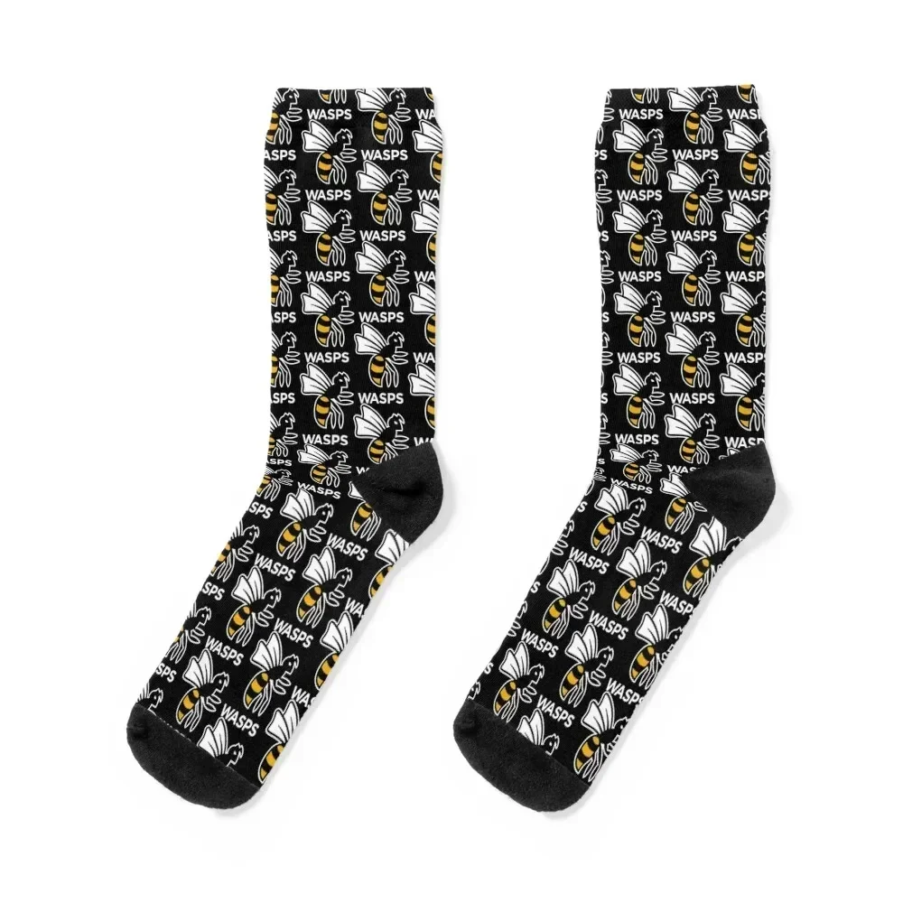 Wasps RFC Icon Socks winter Argentina japanese fashion Men Socks Luxury Brand Women's