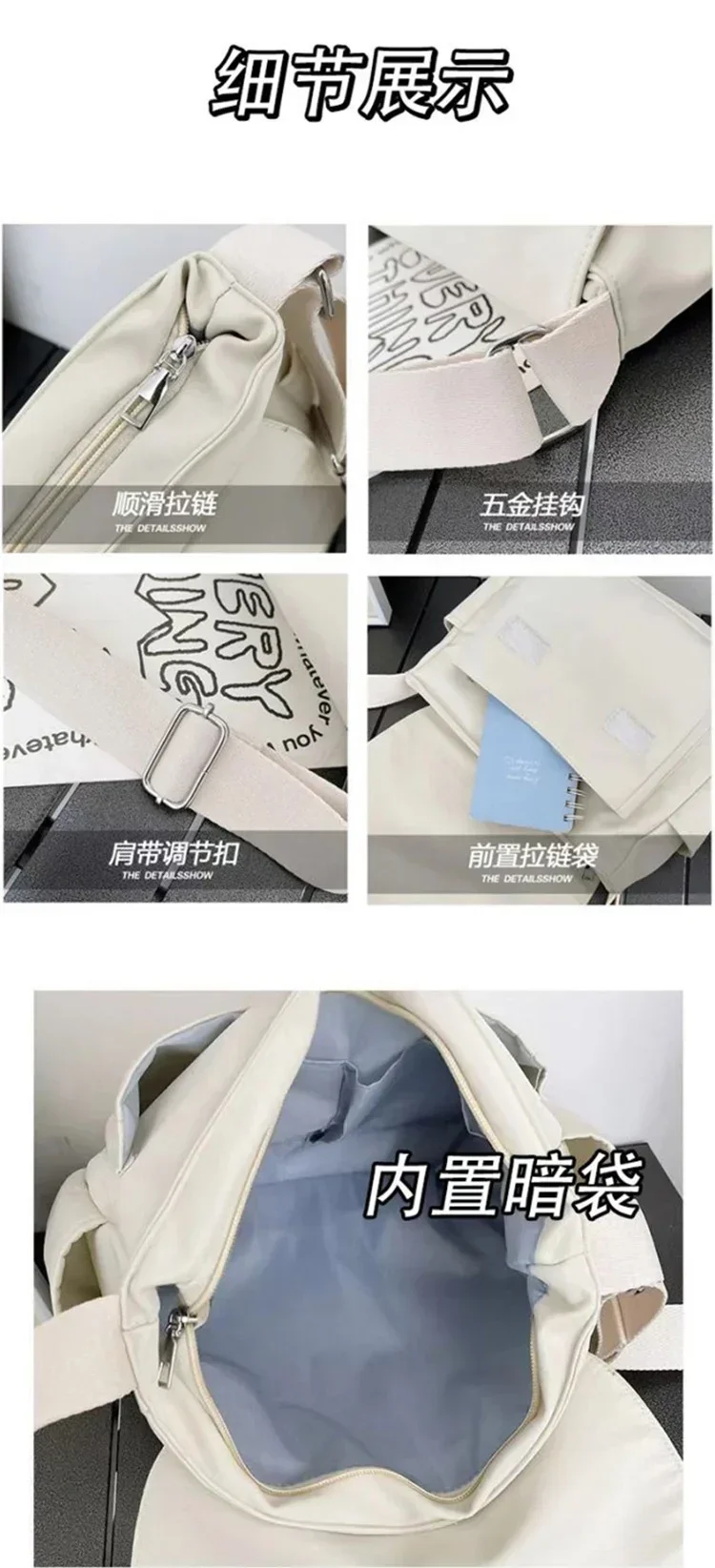 لطيف Kawaii، أسود أبيض، Honkai Impact 3rd، طالب أطفال المراهقين، أنيمي رسول حقائب الكتف Crossbody للفتيات في المدارس الأولاد