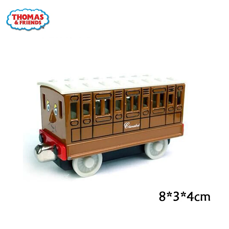 Original Thomas and Friends Magnet Magnetic Train Toy Connection Alloy Trains Car Model Kids Toys for Boys Toby Gordon Lady Hiro