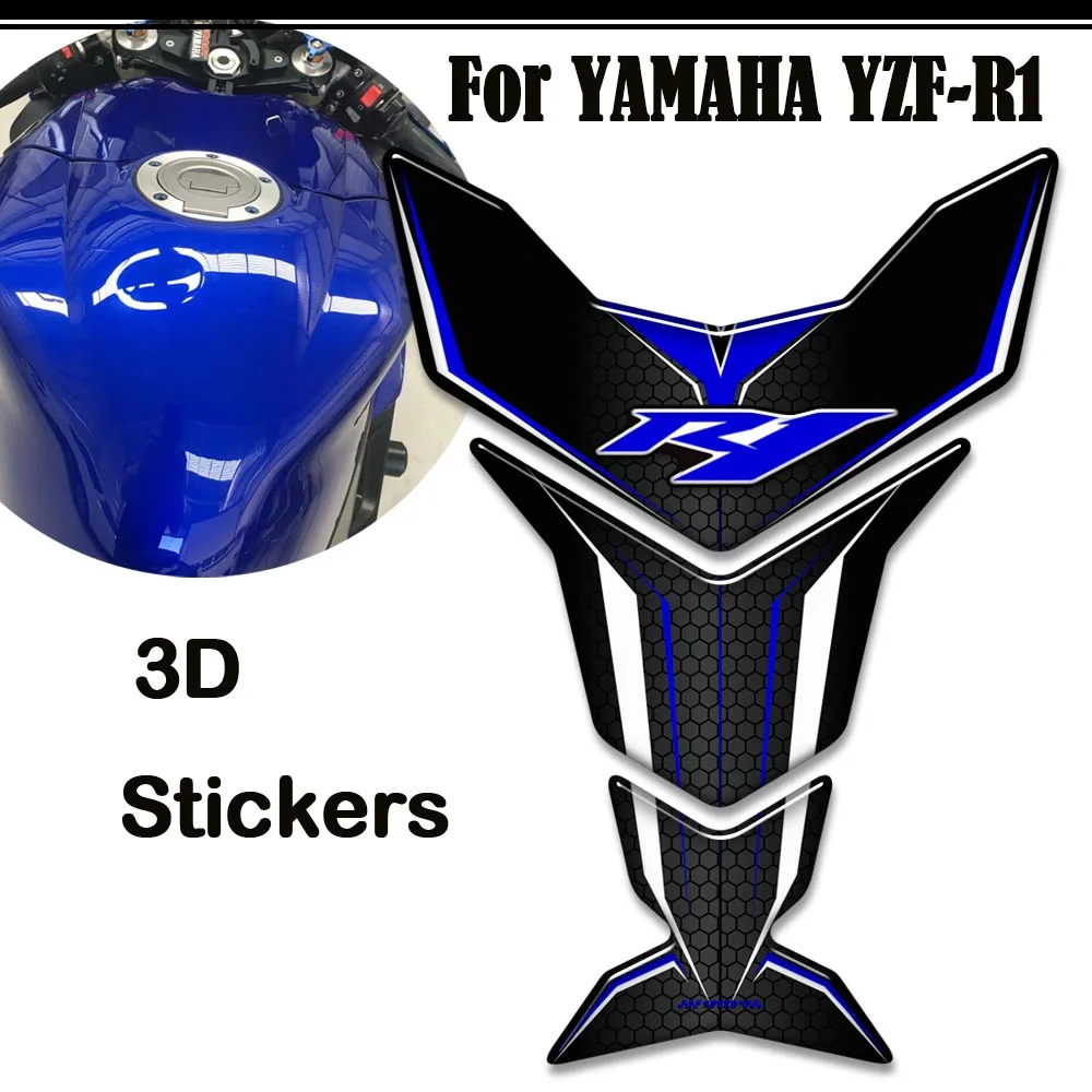 

Для YAMAHA YZF-R1 YZFR1 YZF R1 R 1000, ручки для бака мотоцикла, комплект газа, мазута, защита колена, обтекатель, защитная наклейка, наклейка