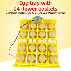 220V Egg Incubator Tray Automatic Egg Turner Turning Tray Egg Hatcher Accessories Poultry Turning Motor for Duck Birds Chicken
